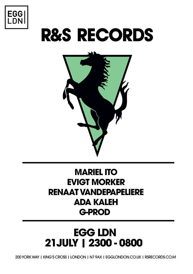 R&amp;S has booked Maceo Plex under his Mariel Ito alias for Egg LDN